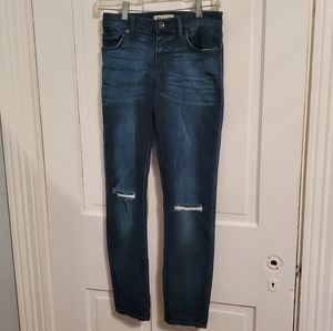 Madewell distressed skinny jeans